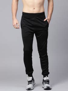 HRX by Hrithik Roshan Solid Men Black Track Pants - Buy HRX by Hrithik ...