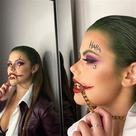 Joker makeup | Halloween costumes makeup, Joker halloween makeup ...