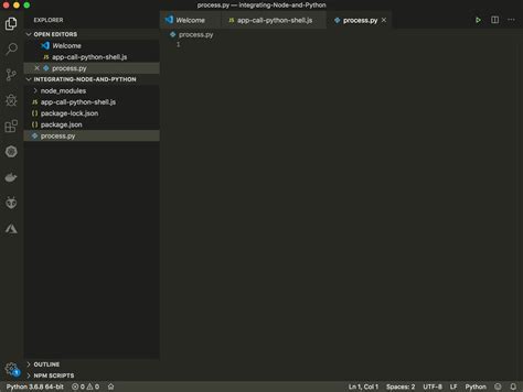 Image result for Python Shell Node.js