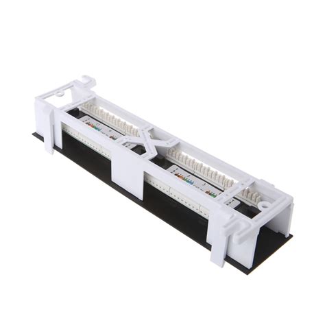 Buy CANKER 12 Port CAT5 CAT5E Patch Panel RJ45 Networking Wall Mount ...
