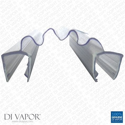 Double Shower Glass Panel Seals | 25mm Joiner Bi-fold Shower screen 4 ...