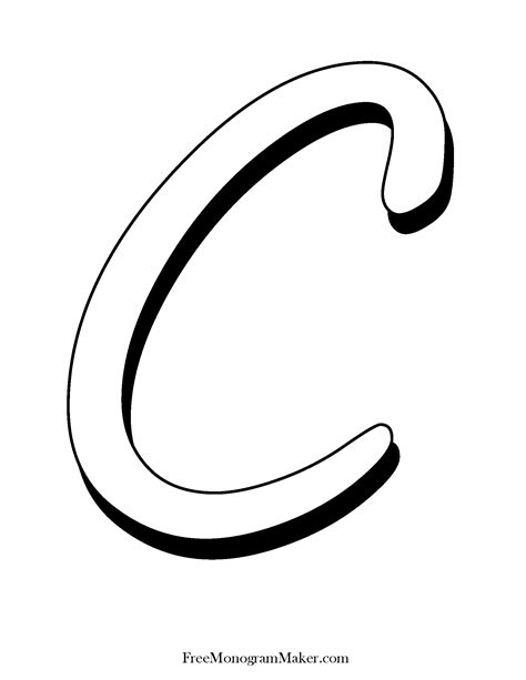How To Make A Bubble Letter C at Lucy Haire blog