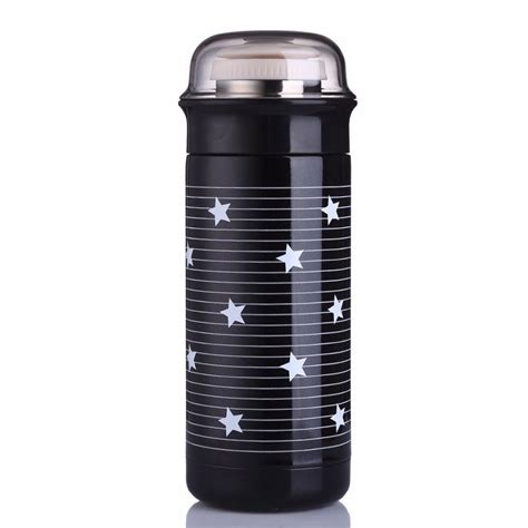 Buy Husker® Stainless Steel Double Layer Vacuum Cup 350 ML (Black ...