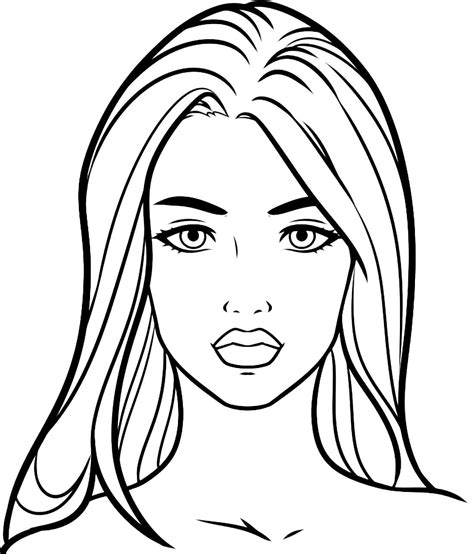 Makeup coloring pages | 90 Coloring Pages for Girls