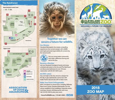 Cleveland Metroparks Zoo Map (2024 - 2017) - All Maps