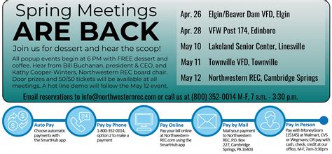 Bill Inserts | Northwestern Rural Electric Cooperative Association