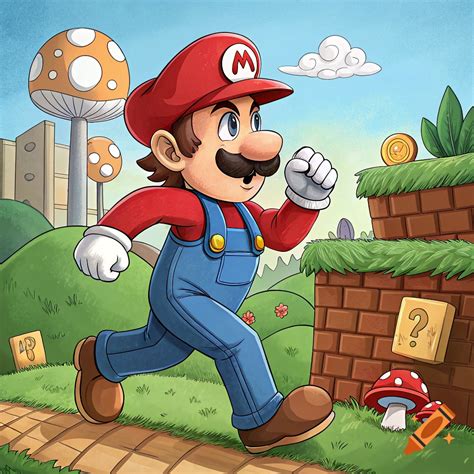 Wario in a purple and yellow outfit holds a controller in a neon-lit ...