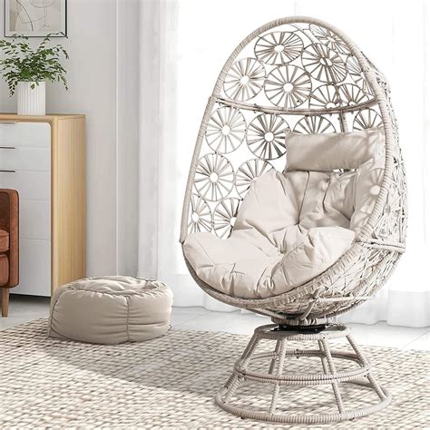 Sunbrella stationary on sale egg chair