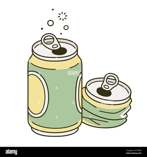 Crushed Soda Can Clipart
