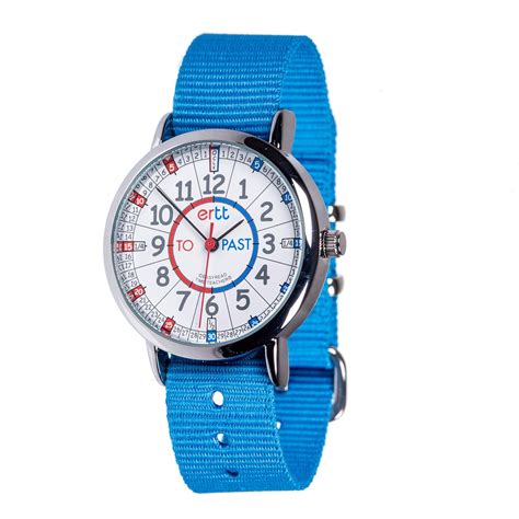 ertt Easyread Time Teacher Analog Learn The Time Kids Watch Blue #Erw ...