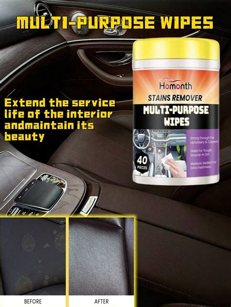 Automotive Interior Cleaning Wipes Quickly Stain Removal, Renovation ...