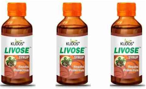 KUDOS Livose Syrup | Appetite Stimulant Syrup | Ayurvedic Liver Tonic ...