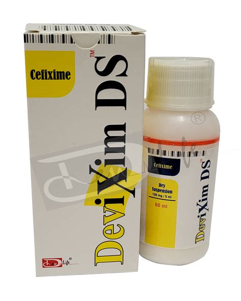 Buy Devixim DS Cefixime for Oral Suspension USP 100 mg/5 mL - Best Price