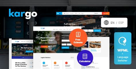 gocargo v1 9 1 freight logistics transportation wordpress theme