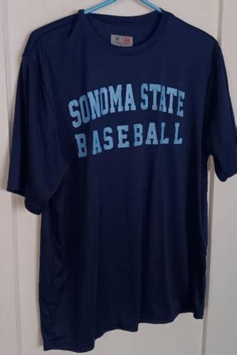 Sonoma State University Seawolves Baseball T Shirt M Medium | eBay