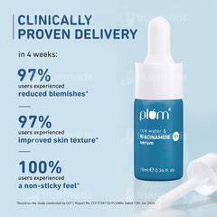 Plum Rice Water And Niacinamide 10 Serum 10ml - Uses, Side Effects ...