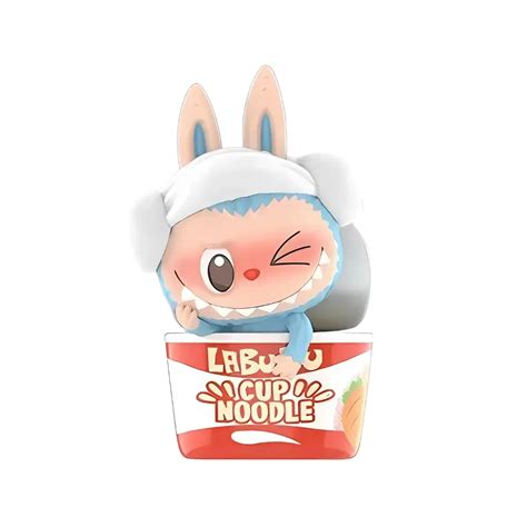 Pop Mart Labubu The Monsters Wacky Mart Series Cup Noodles Figure