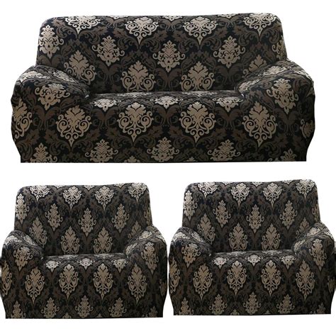 Gifts Island Sofa Cover 3 Seater and 2 Seater Fully Covered Universal 5 ...