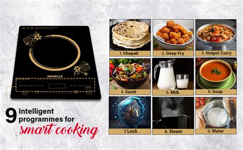 Buy Havells TC 20 Glass Ceramic Cooktop Induction (Electric Stove ...