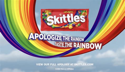 Skittles Logo Taste The Rainbow