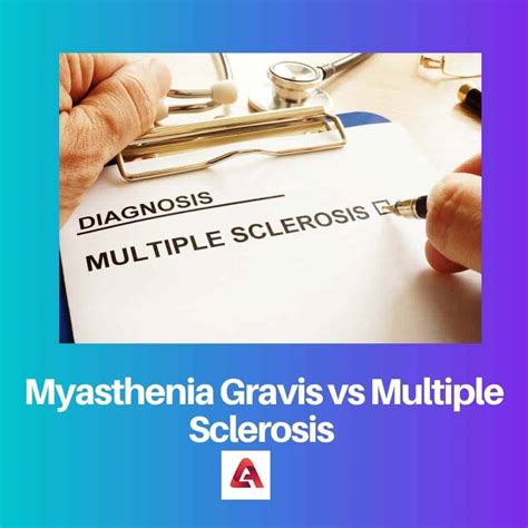 Myasthenia Gravis vs Multiple Sclerosis: Difference and Comparison