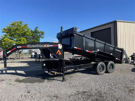 New 2026 RawMaxx LPXT14GN14K Dump Trailer