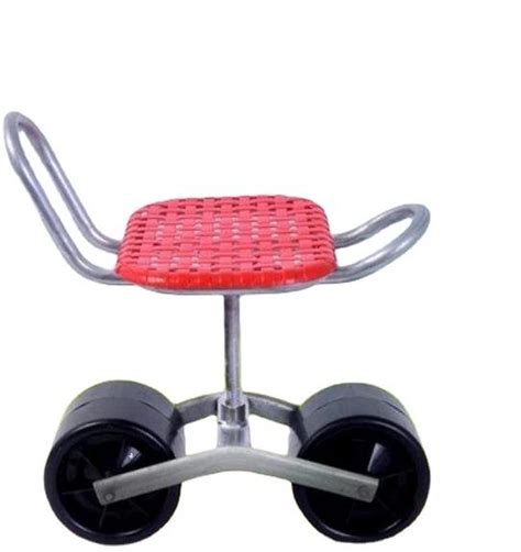Buy Mavoorick Garden Rolling Work seat, Height Adjustable, 360 Degree ...