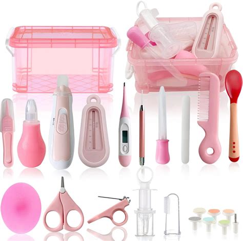 Amazon.com: Baby Grooming Kit, 25 in 1 Baby Healthcare and Grooming Kit ...