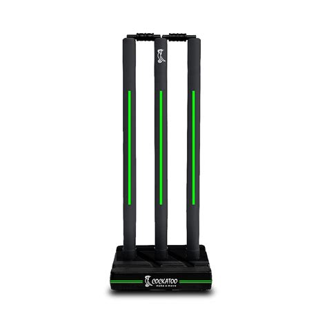 Cockatoo Green Premium Cricket Wicket Set for Boys & Girls | Complete