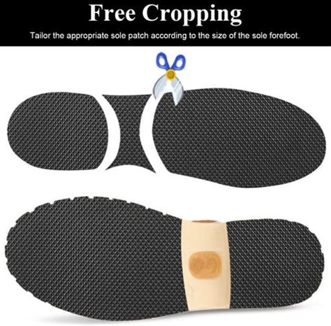 HASTHIP Non Slip Shoe Sole Repair Rubber for Women Self Adhesive Shoe ...
