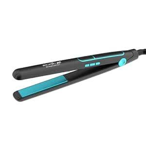 Ikonic 2 in 1 Staright n Curl Wide Hair Straightener (Slim - Black ...