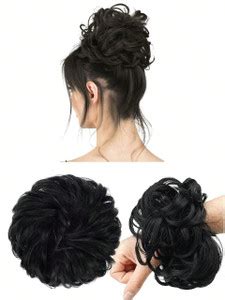 Bshine Messy Bun Synthetic Rafal Juda For Women & Girls, 35 Gram Bun ...