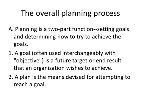 indslots overall planning