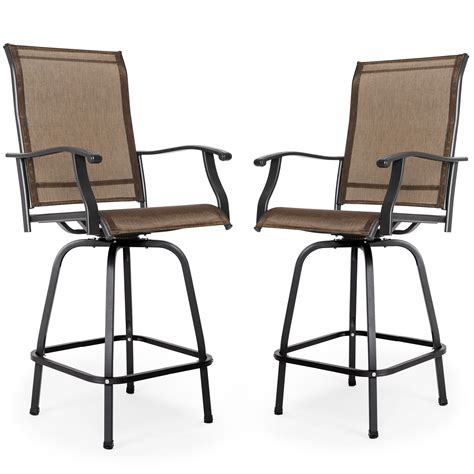 Outdoor Swivel Bar Stool Sets at Michael Siddons blog