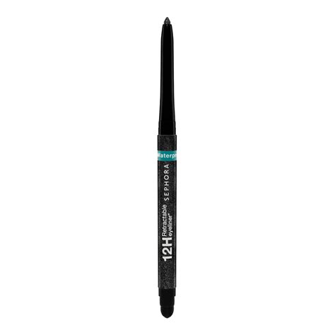 12H Retractable Waterproof Eyeliner • 09 Glitter Black