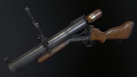 M79 grenade launcher 3D model | CGTrader