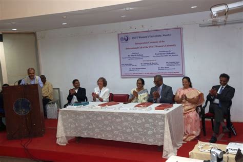 Inauguration Ceremony of the International Cell | SNDT Women's University