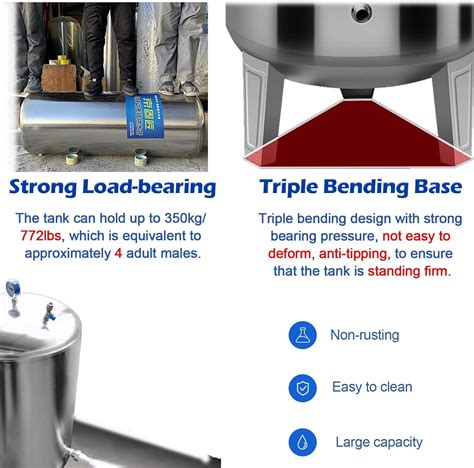 JLXJYS 304 Stainless Steel Water Pressure Tank - 300 250 India | Ubuy