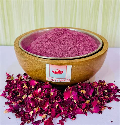 Buy Rose Petals Powder Online - Gulab Powder | Planet Spices