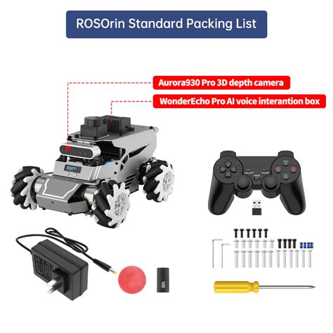 HiWonder ROSOrin Multimodal ROS Robot Development Platform ...