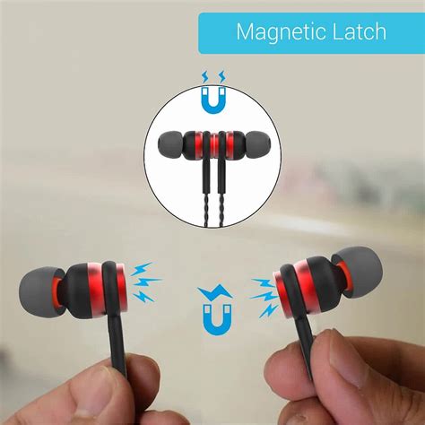 Buy Portronics Conch Gama (Red) In-Ear Earphones at Lowest Price in India