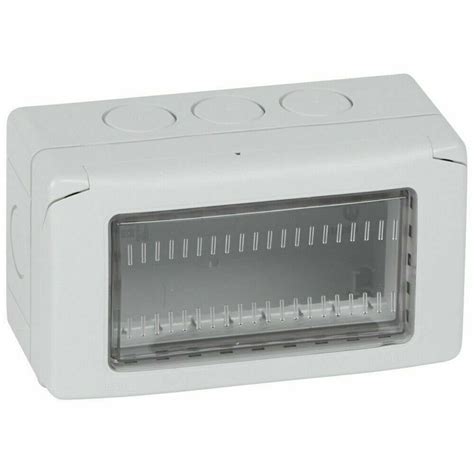 Legrand Plexo Box 4 Module Waterproof Enclosure EMPTY – JAMPS INDIA
