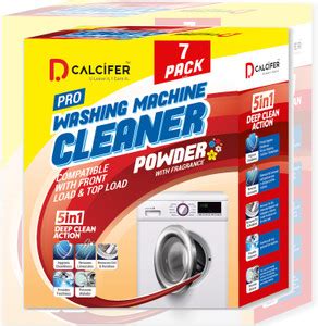 Dcalcifer Washing Machine Deep Cleaner Powder Descaling Drum Tub Front ...