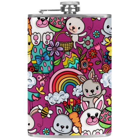 Buy Rabbit Stainless Steel 8OZ Hip Flask,Flasks for Liquor with Funnel ...