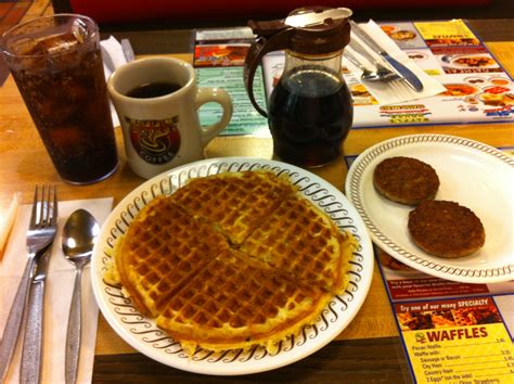 Road Trip - Small Town Breakfast At Waffle House - Points Miles & Martinis
