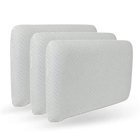 Sleepsia Cervical Memory Foam Pillow (Standard) - Best for Neck ...
