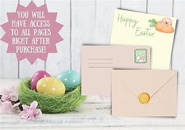 Image result for Easter Bunny Letter Template