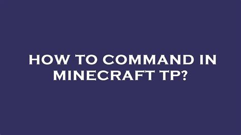 Image result for Minecraft TP Command PC