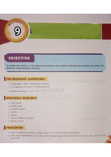 Maths Activity 9 & 10 - PERFECT - ACTIVIT2 OBJECTIVE To locate the ...