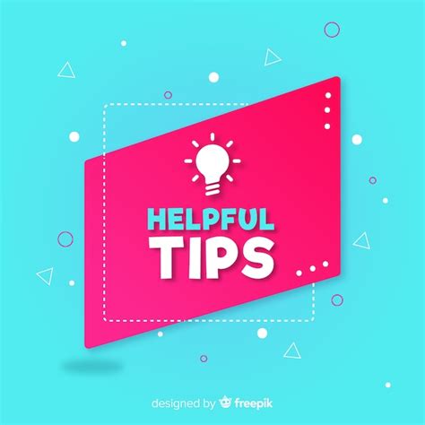 Helpful Tips Board 的图像结果